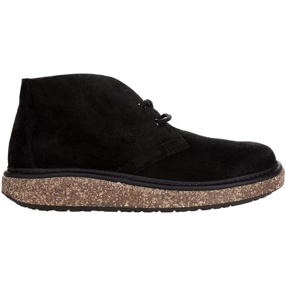 Birkenstock Milton Chukka boots black suede 45 men's lace up
